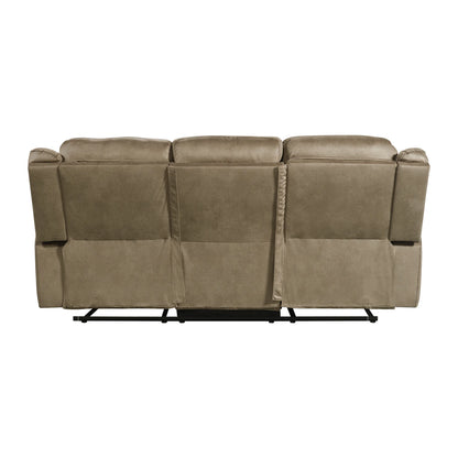 Sorrento - Motion Sofa With Dropdown - T101 Brown