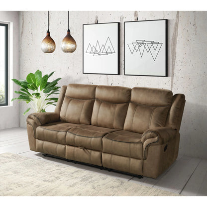 Sorrento - Motion Sofa With Dropdown - T101 Brown