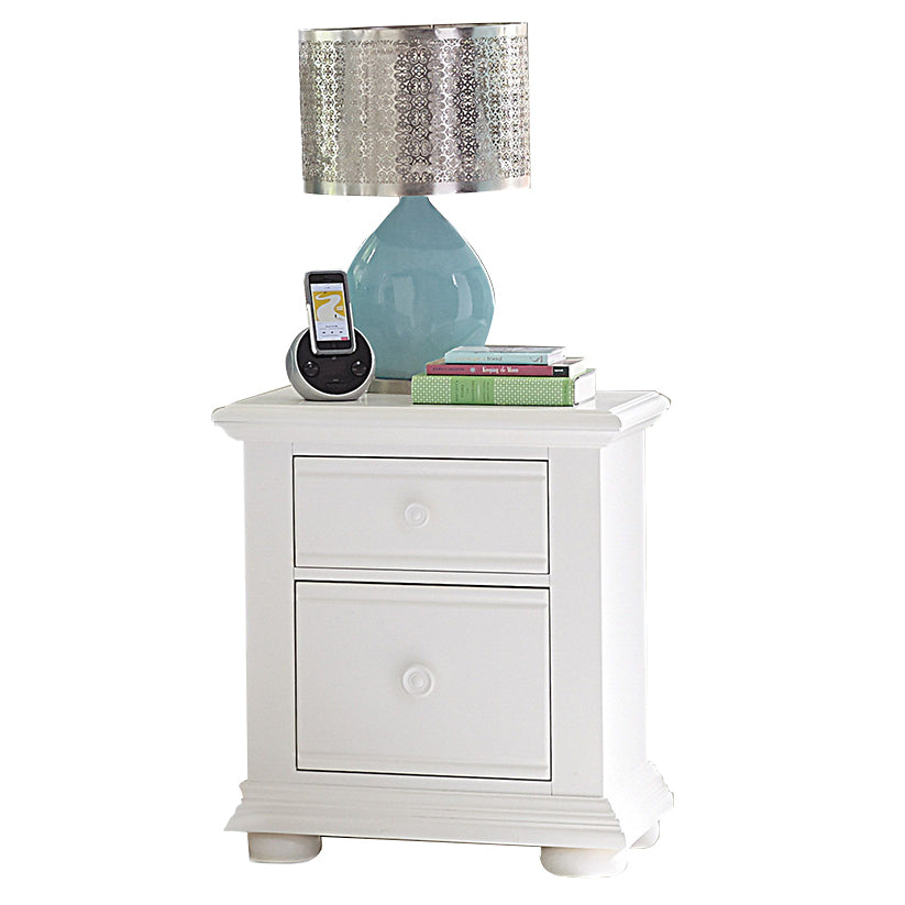 Summer House - 2 Drawer Night Stand - White