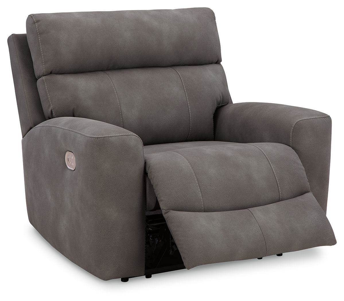 Next-gen Durapella - Slate - Power Recliner With Adj Headrest