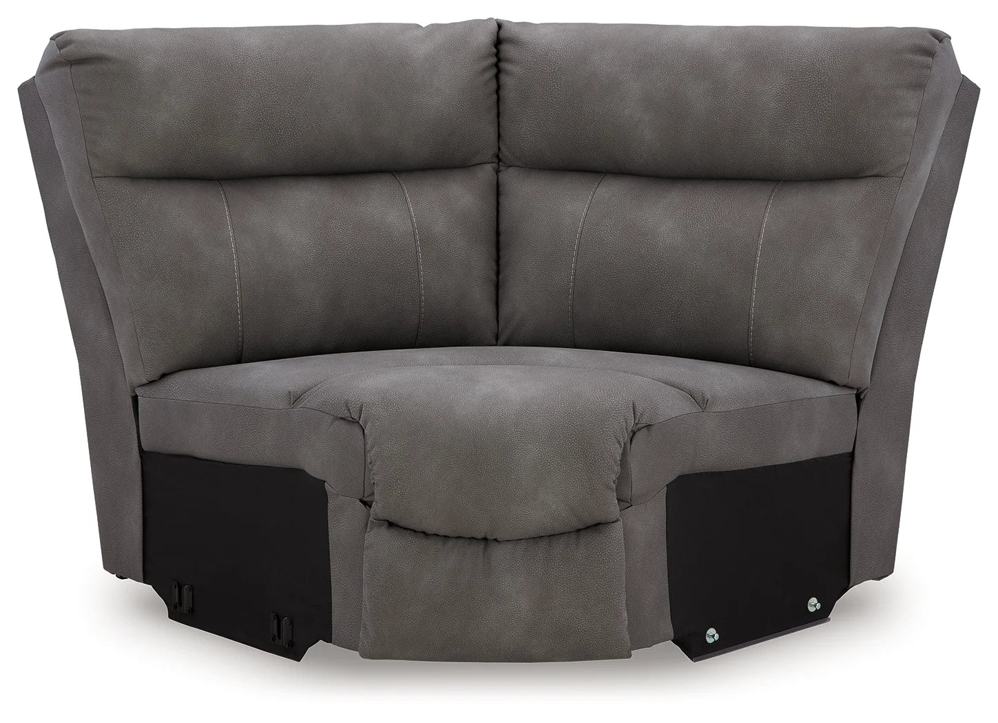 Next-gen Durapella - Slate - 4-Piece Power Reclining Sectional 9