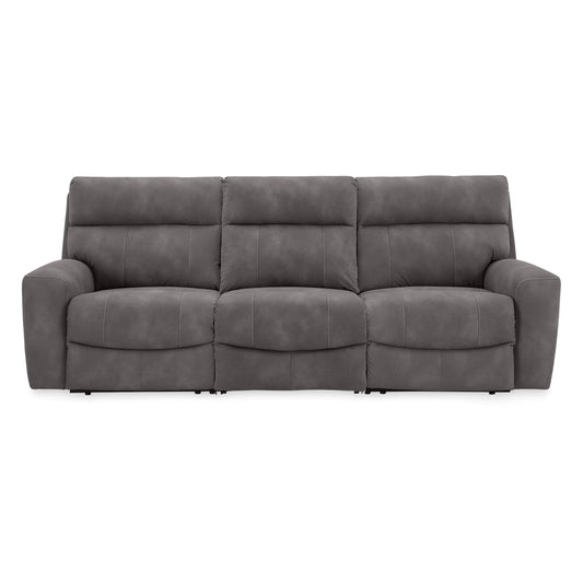 Next-Gen Durapella - 3-Piece Power Reclining Sectional - Slate
