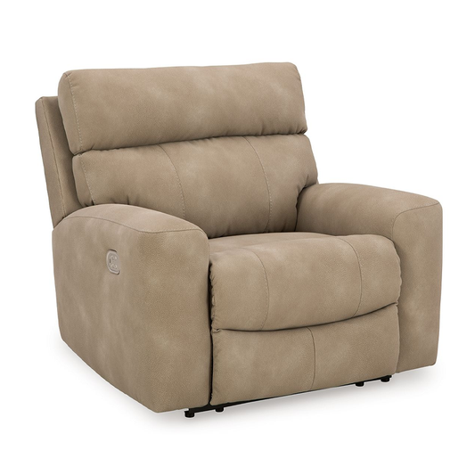 Next-gen Durapella - Sand - Power Recliner With Adj Headrest