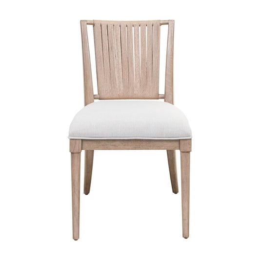 Sheridan Pointe - Corded Back Side Chair (RTA) - Vintage Natural