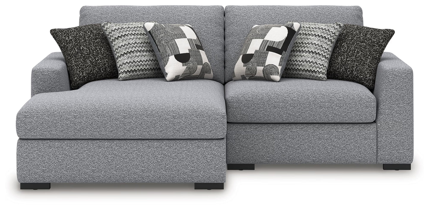 Bealton - 2-Piece Sectional With LAF Corner Chaise - Salt and Pepper