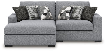 Bealton - 2-Piece Sectional With LAF Corner Chaise - Salt and Pepper
