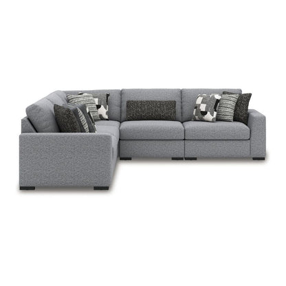 Bealton - Salt and Pepper - 5-Piece Sectional