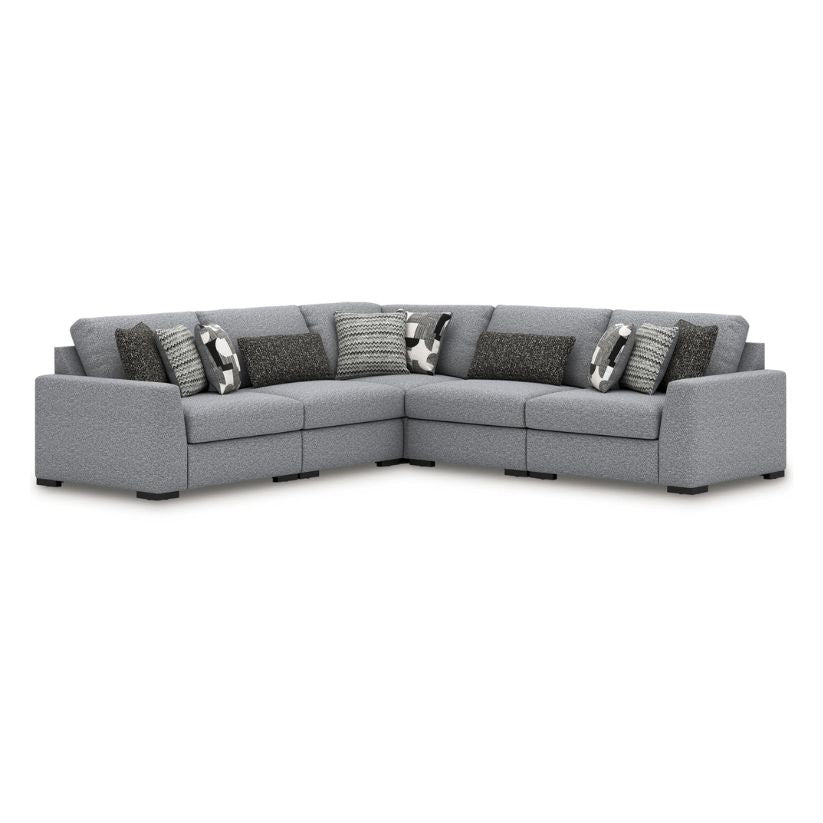 Bealton - Salt and Pepper - 5-Piece Sectional