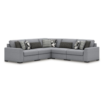 Bealton - Salt and Pepper - 5-Piece Sectional