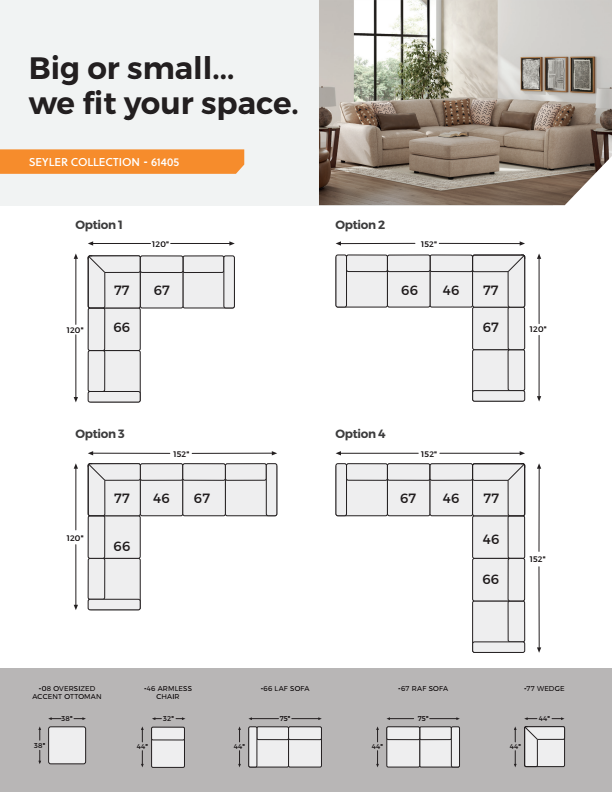 Seyler - Sand - 4-Piece Sectional