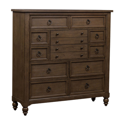 Americana Farmhouse - 12 Drawer Chesser - Light Brown