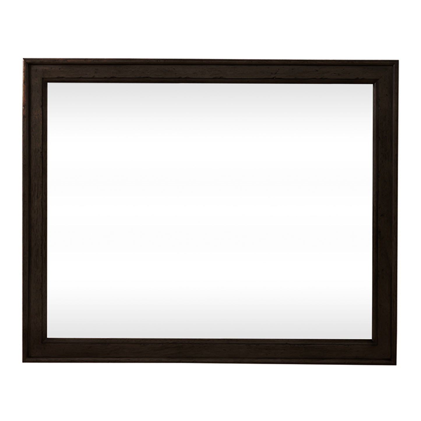 Americana Farmhouse - Landscape Mirror - Black