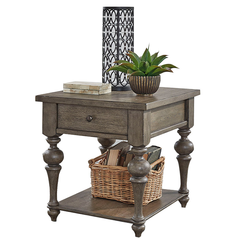 Americana Farmhouse - Drawer End Table