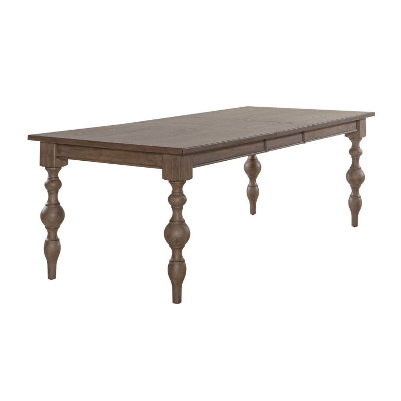 Americana Farmhouse - Rectangular Leg Table - Light Brown