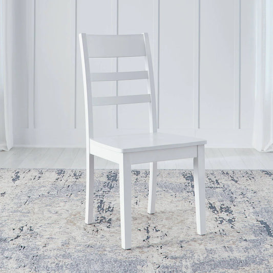 Landale - Ladderback Side Chair (RTA) - White