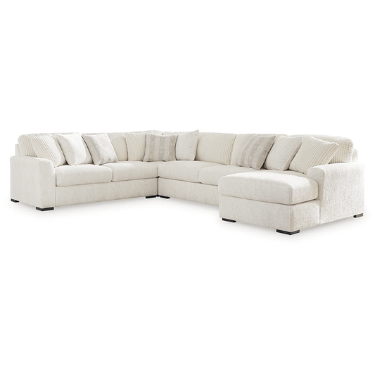 Chessington - Ivory - 4-Piece Sectional With Raf Corner Chaise