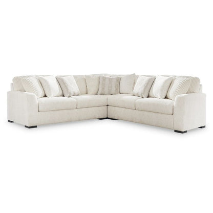 Chessington - Ivory - 3-Piece Sectional