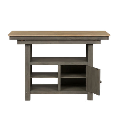 Lindsey Farm - Kitchen Island Base - Dark Gray-3