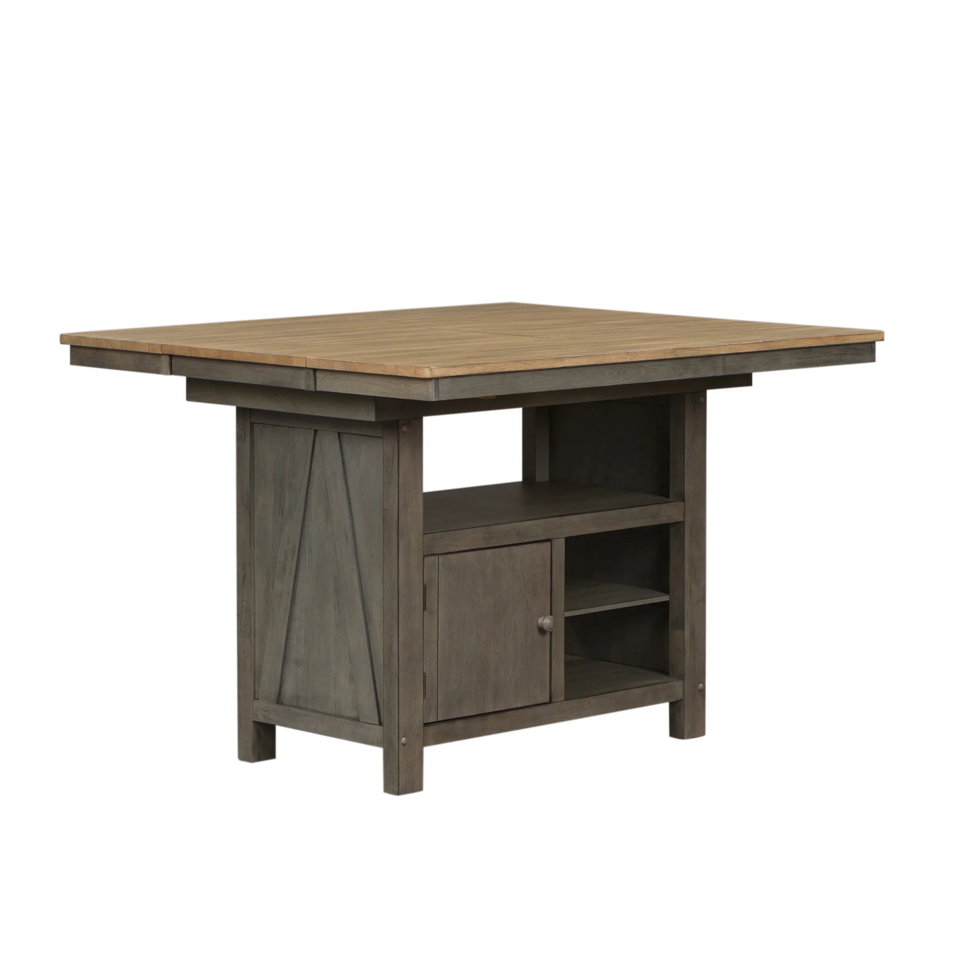 Lindsey Farm - Kitchen Island Base - Dark Gray-4