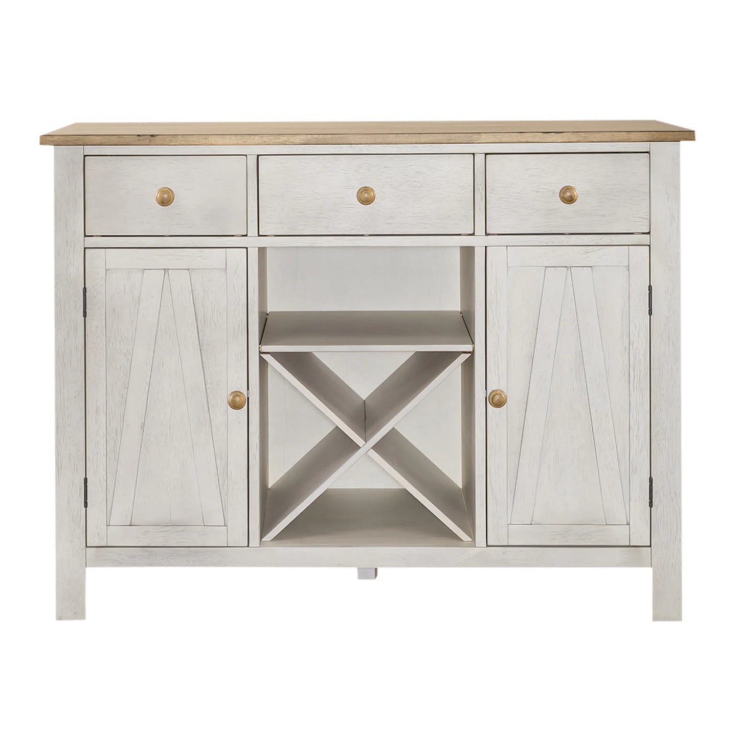 Lindsey Farm - Server - Weathered White