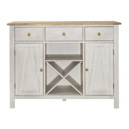 Lindsey Farm - Server - Weathered White
