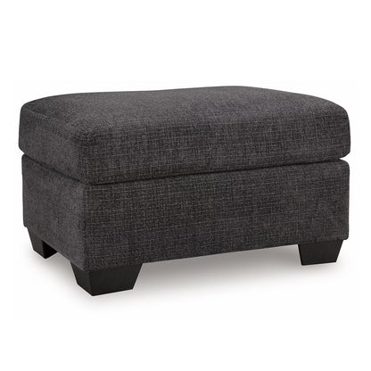 Loreo - Ottoman - Ebony