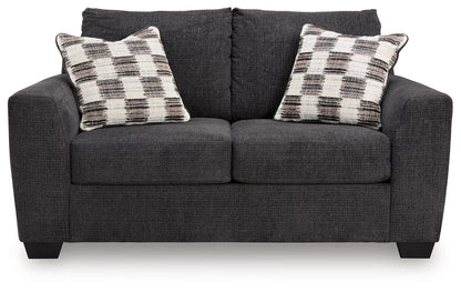 Loreo - Loveseat - Ebony