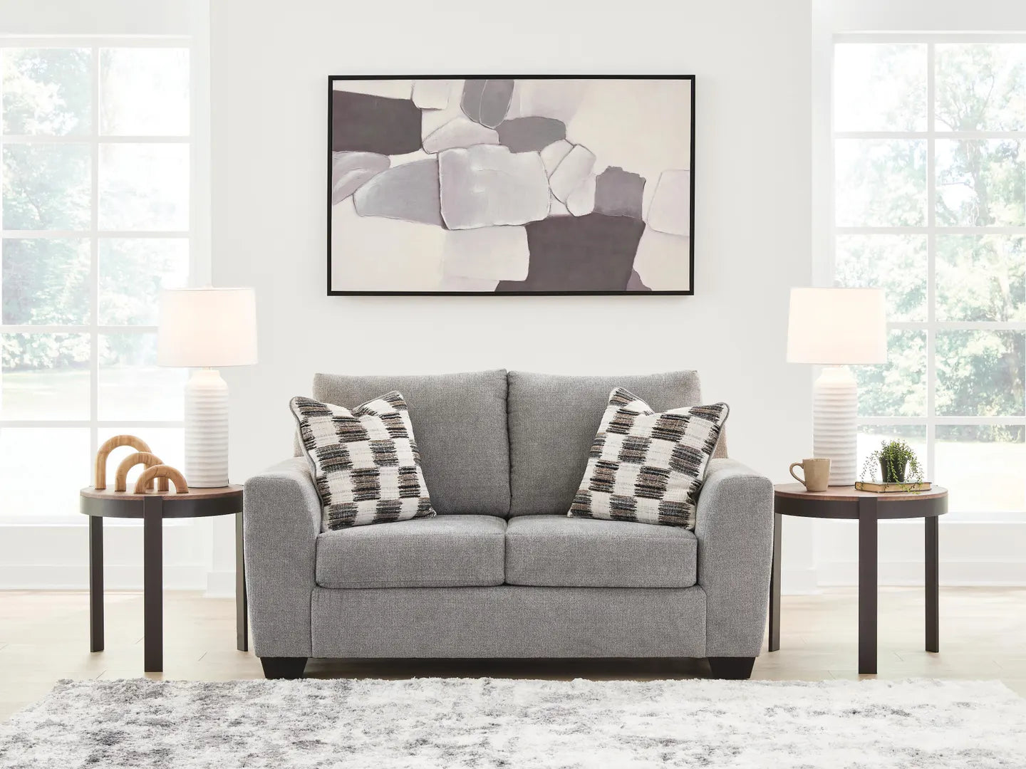 Loreo - Loveseat - Flint