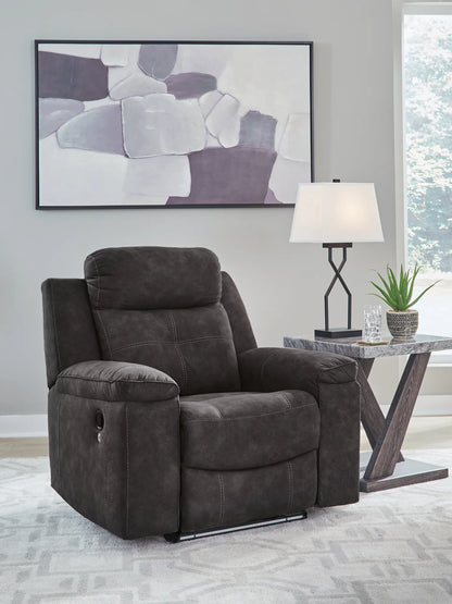 Brysonview - Charcoal - Zero Wall Recliner