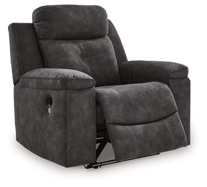 Brysonview - Charcoal - Zero Wall Recliner