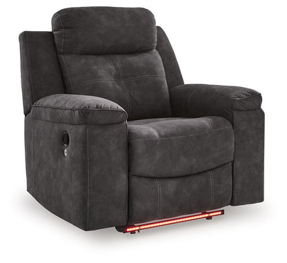 Brysonview - Charcoal - Zero Wall Recliner