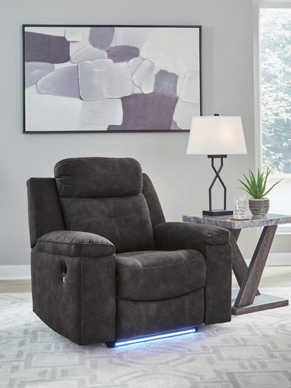 Brysonview - Charcoal - Zero Wall Recliner