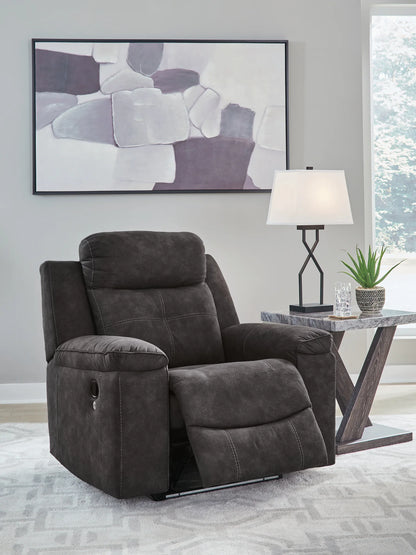 Brysonview - Charcoal - Zero Wall Recliner