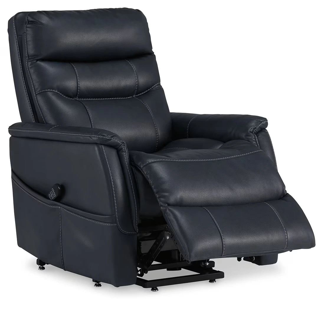 Strawbill - Sapphire - Power Lift Recliner