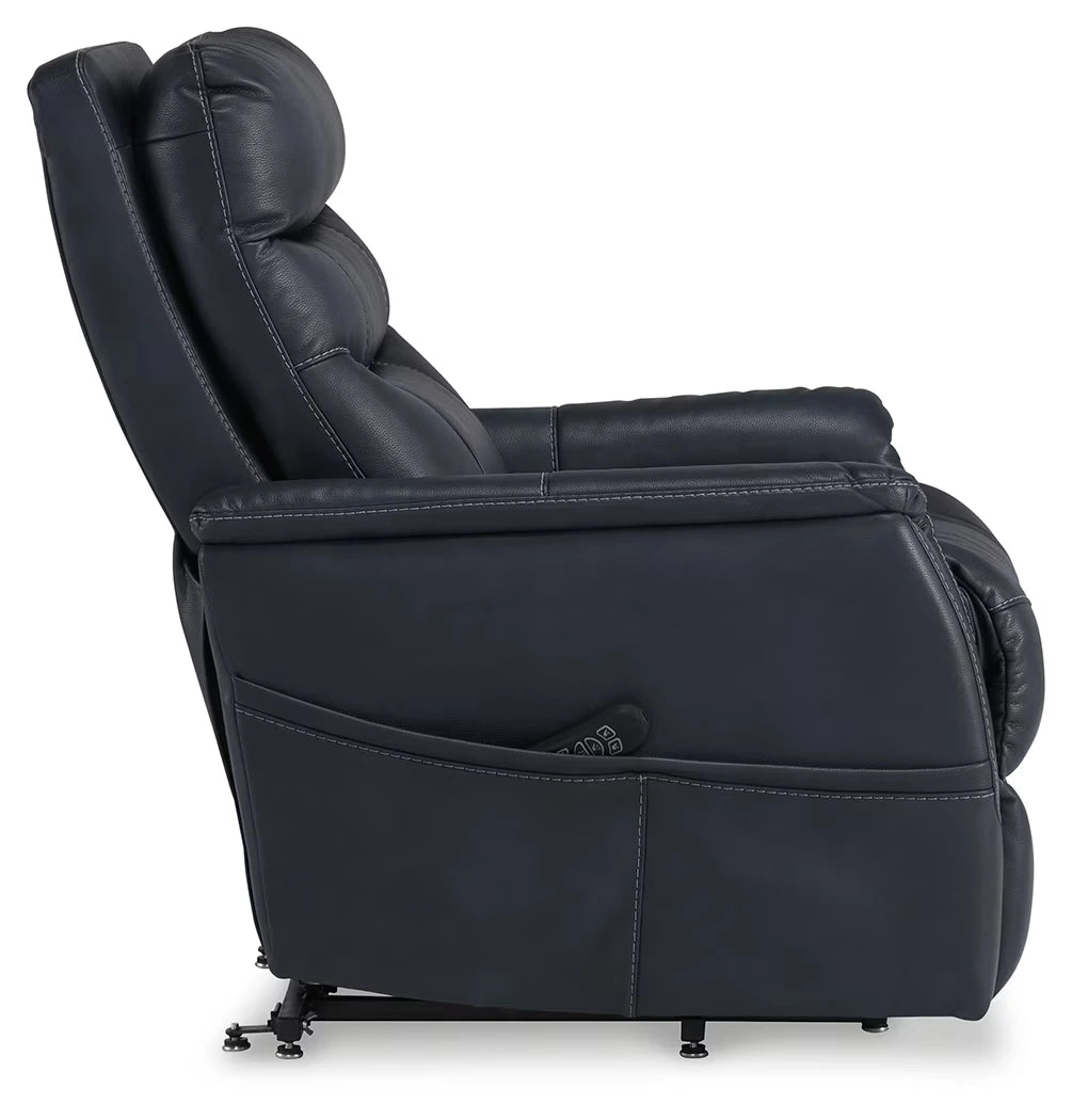 Strawbill - Sapphire - Power Lift Recliner