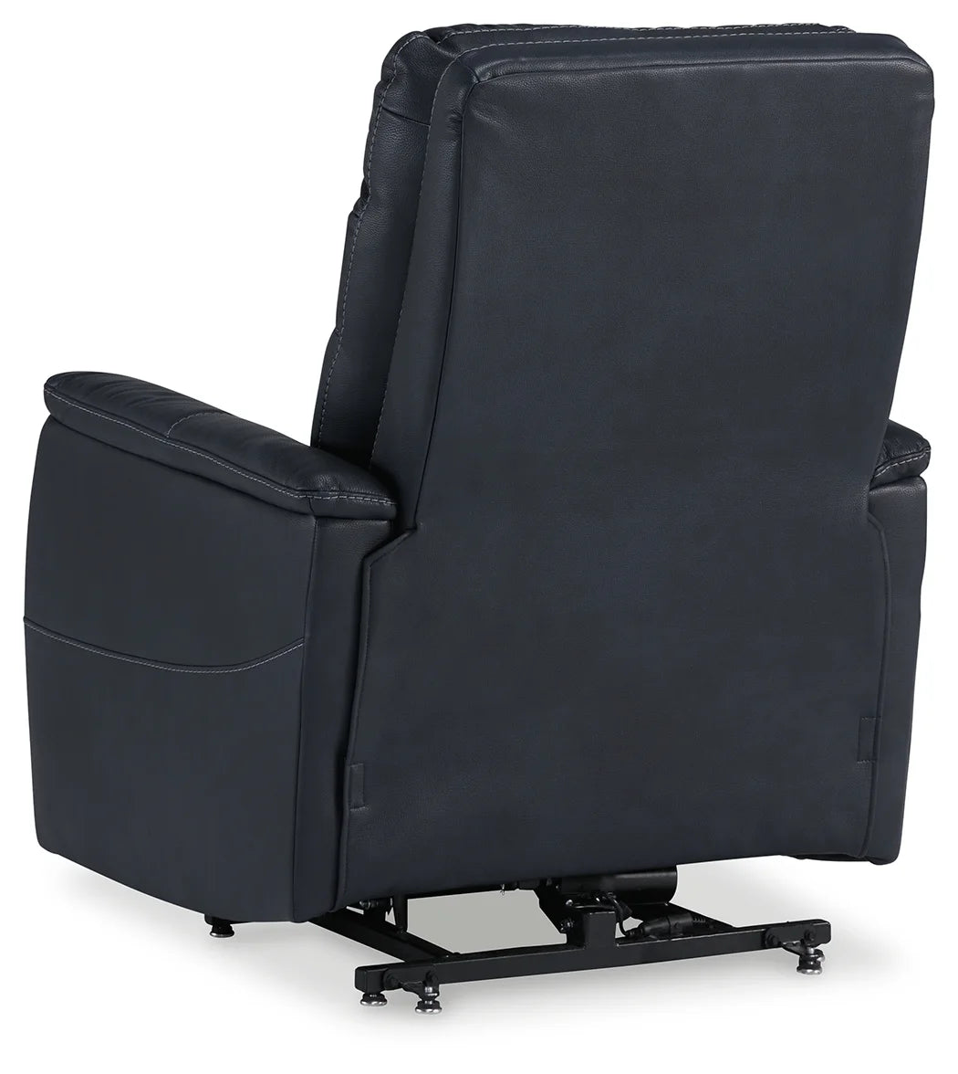 Strawbill - Sapphire - Power Lift Recliner