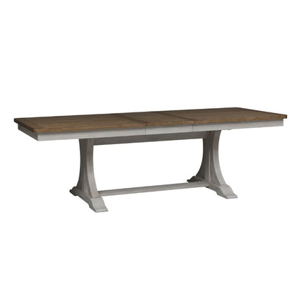 Farmhouse Reimagined - Trestle Table - White