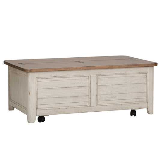 Farmhouse Reimagined - Storage Trunk - White