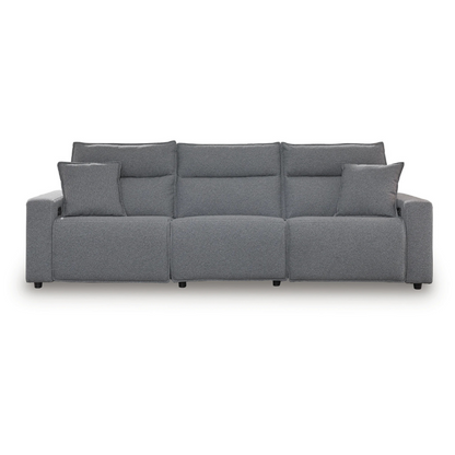 Modmax - Salt And Pepper - 3-Piece Power Reclining Sectional