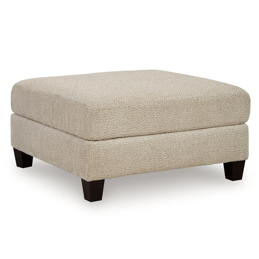 Steelwater Retreat - Oversized Accent Ottoman - Latte