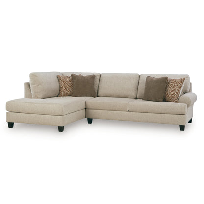 Steelwater Retreat - 2-Piece Sectional With LAF Corner Chaise - Latte
