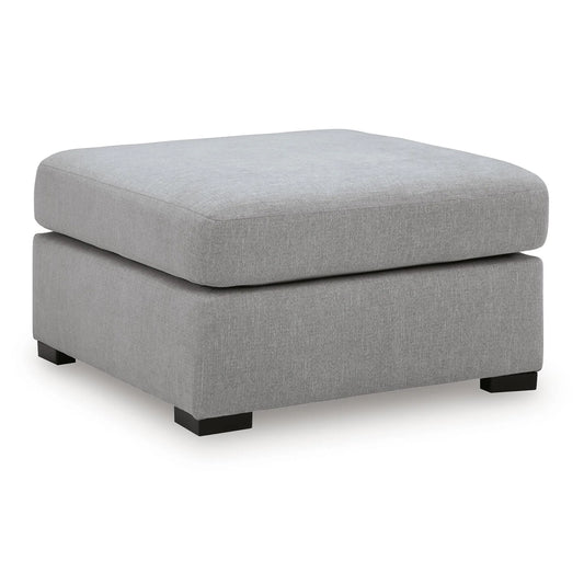 Lakepoint - Oversized Accent Ottoman - Nickel