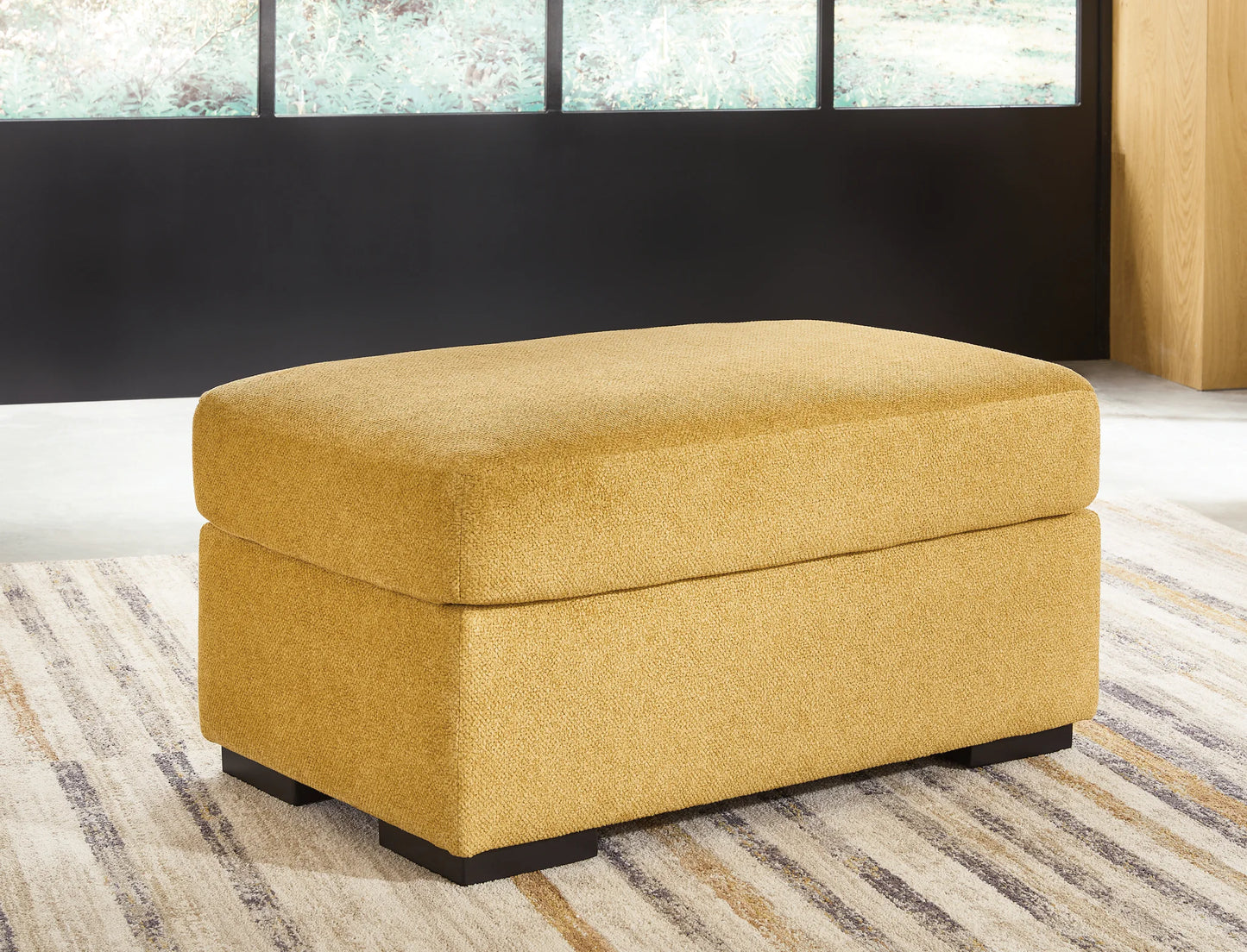 Keerwick - 4 Pc. - Sofa, Loveseat, Chair And A Half, Ottoman - Sunflower