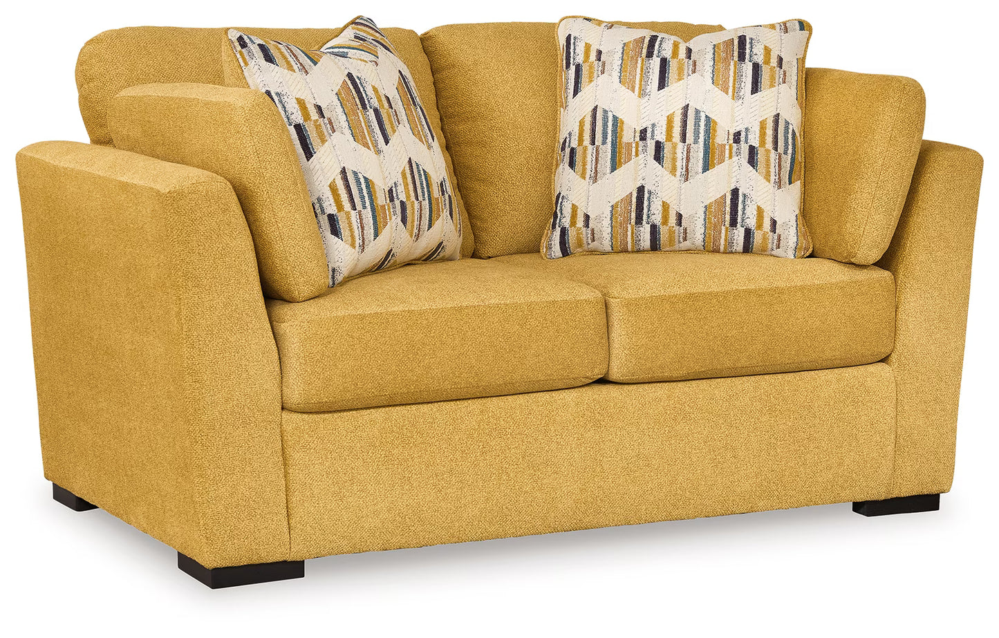 Keerwick - 4 Pc. - Sofa, Loveseat, Chair And A Half, Ottoman - Sunflower