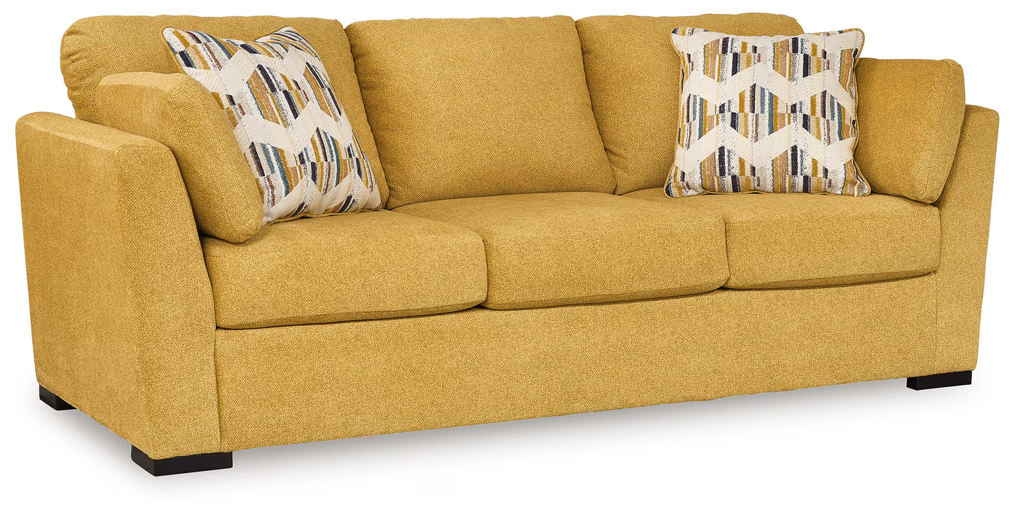 Keerwick - 2 Pc. - Sofa, Loveseat - Sunflower