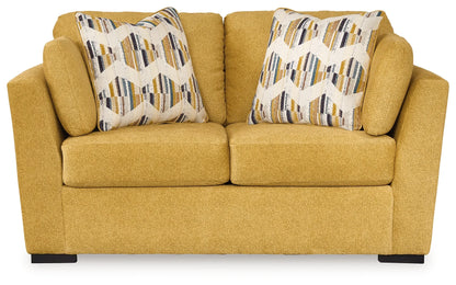 Keerwick - Sunflower - Loveseat-2