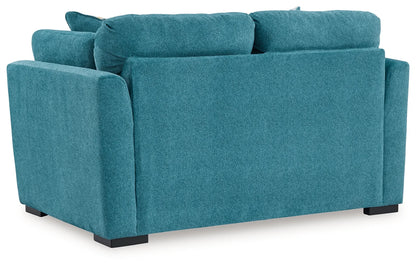 Keerwick - Teal - Loveseat-4