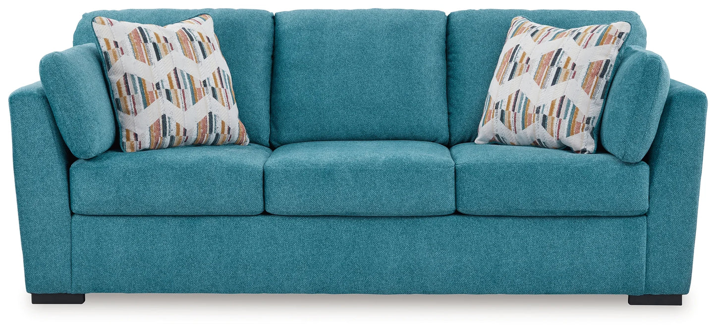 Keerwick - Teal - Queen Sofa Sleeper-2