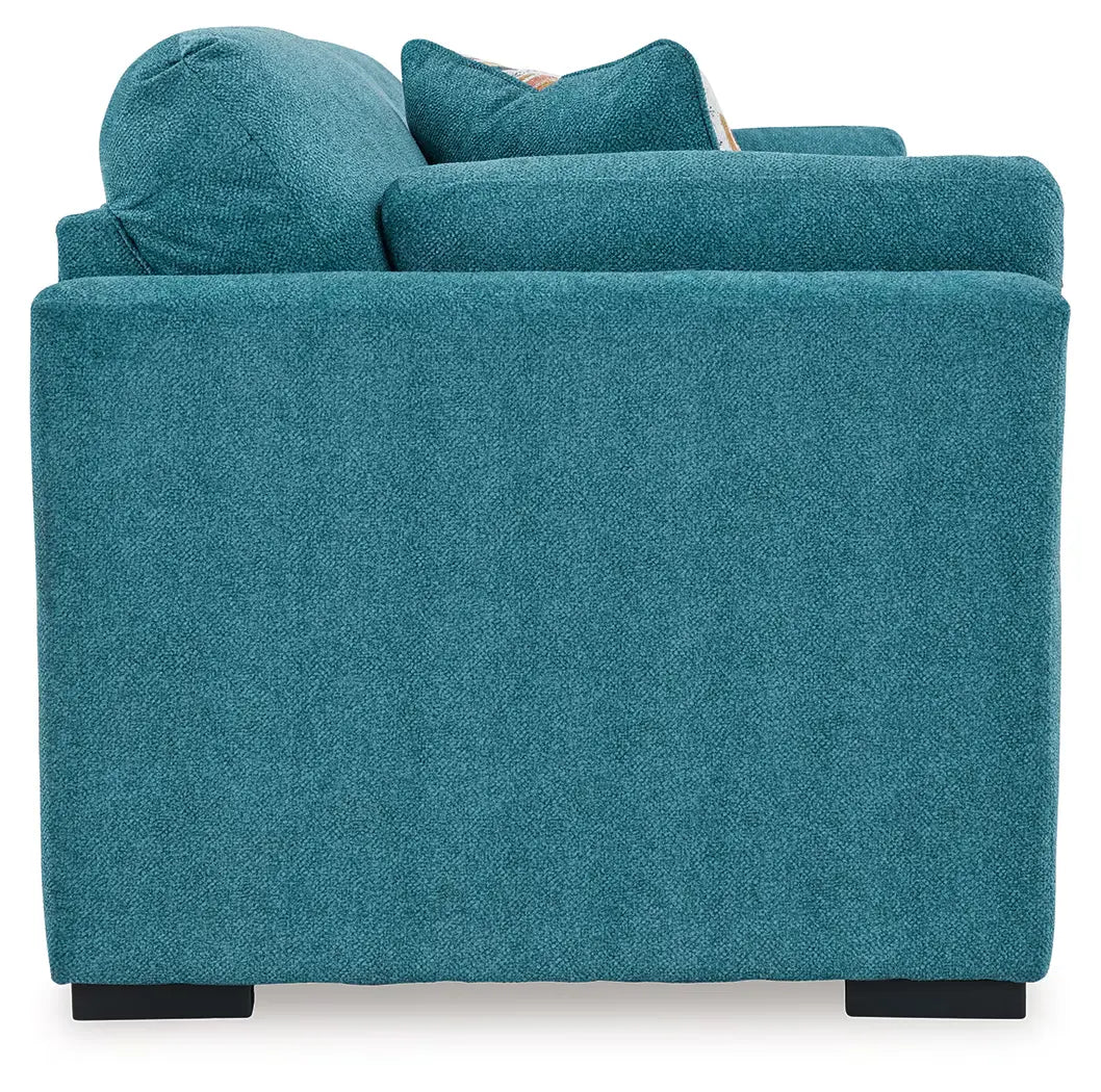 Keerwick - Teal - Queen Sofa Sleeper-3