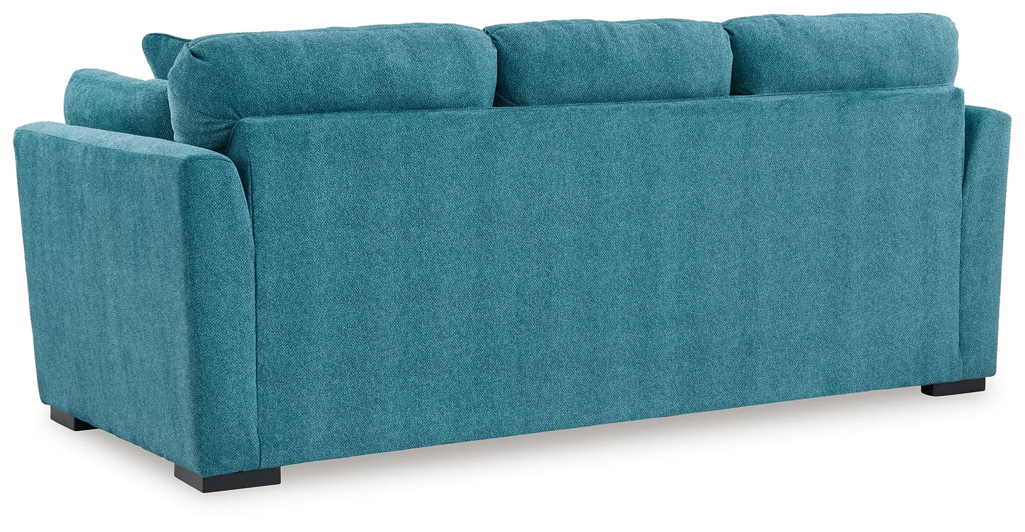 Keerwick - Teal - Queen Sofa Sleeper-4